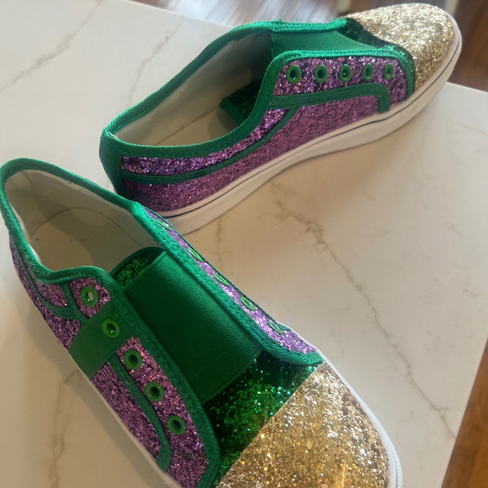 Mardi Gras Tennis Shoes